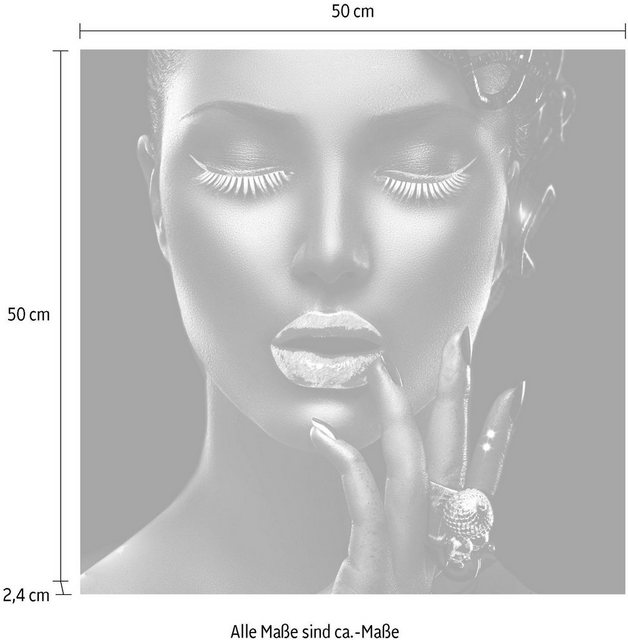 Leonique Acrylglasbild »Gesicht«, Frau-Bilder-Inspirationen