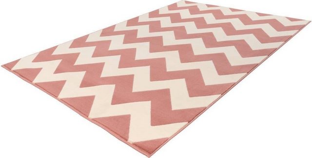 Teppich »Manolya 2095«, Kayoom, rechteckig, Höhe 10 mm, Zickzack-Muster-Teppiche-Inspirationen