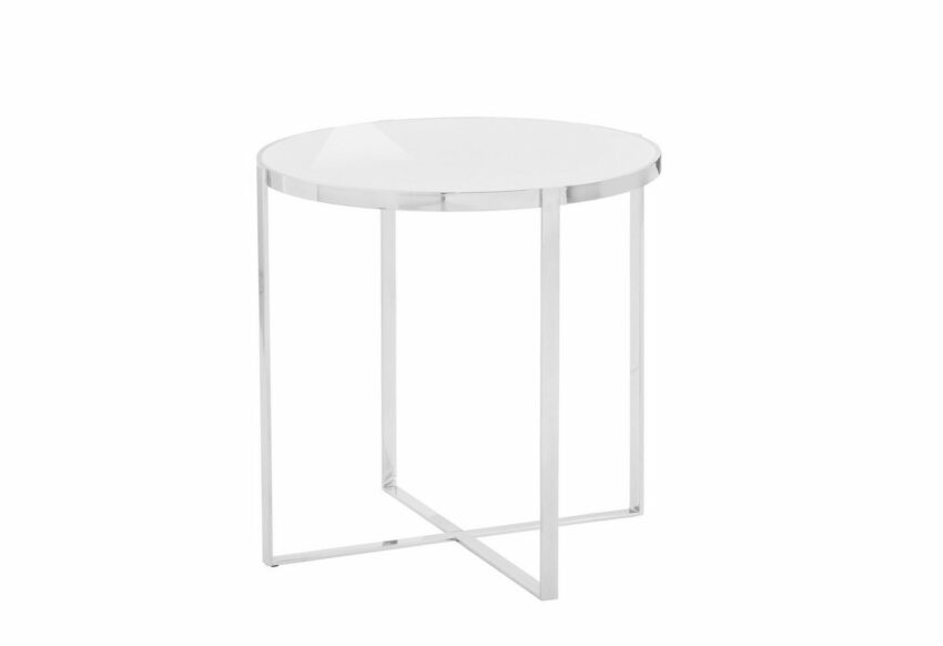 Leonique Beistelltisch »Lorian«, modernes Chromgestell, Tischplatte aus Glas-Tische-Ideen für dein Zuhause von Home Trends