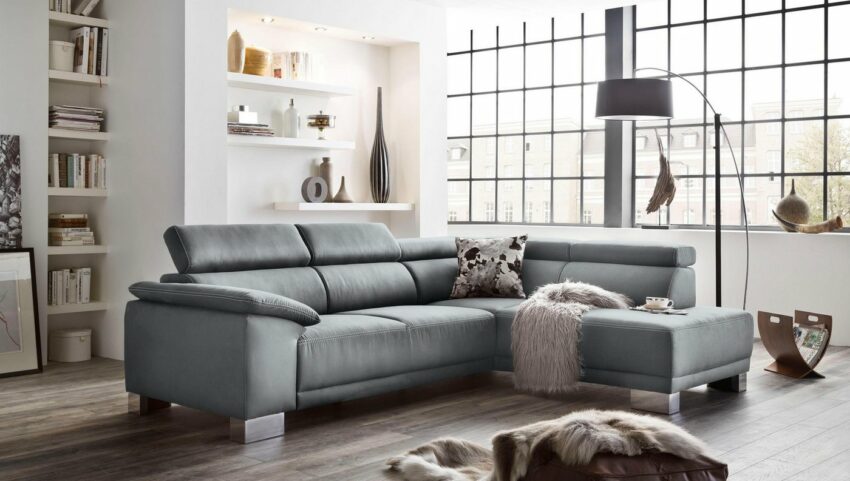 3C Candy Ecksofa, Polsterecke, wahlweise mit elektronischem Sitzvorzug-Sofas-Ideen für dein Zuhause von Home Trends