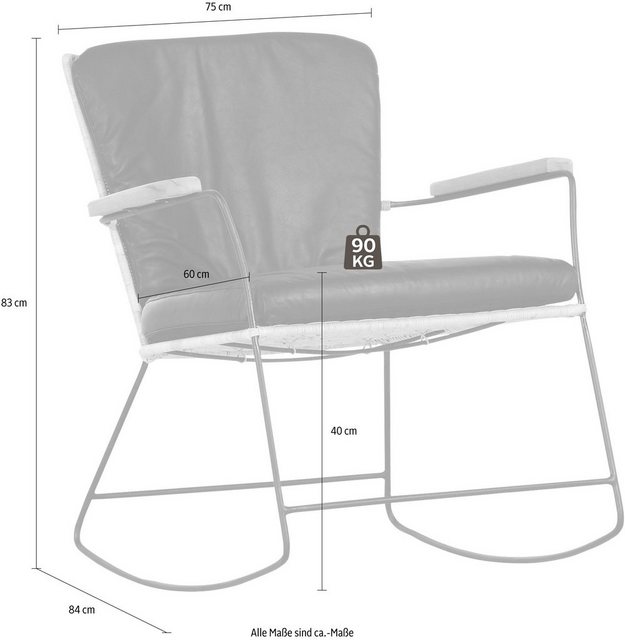 Gutmann Factory Sessel »Malaka«, mit abnehmbaren Kissen-Sessel-Inspirationen