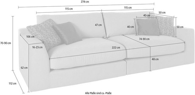 sit&more Big-Sofa-Sofas-Inspirationen