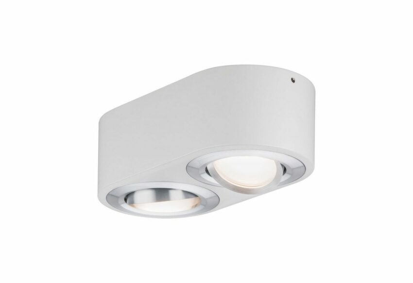 Paulmann LED Deckenspot »Argun 9,6W Weiß matt/Alu gebürstet«-Lampen-Ideen für dein Zuhause von Home Trends