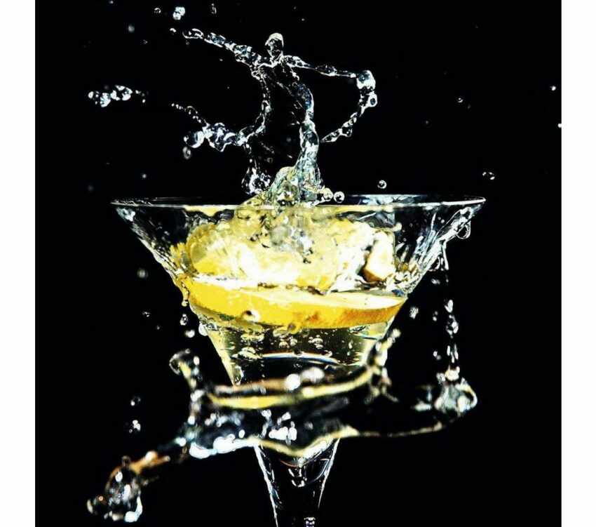 Reinders! Glasbild »Cocktail Splash Zitrone«-Bilder-Ideen für dein Zuhause von Home Trends