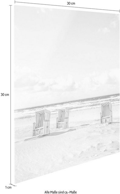 Reinders! Glasbild »Tag im Strandkorb«-Bilder-Inspirationen