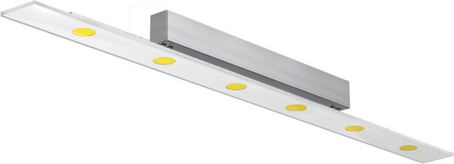 LED Deckenleuchte LED In »SUN EVOTEC HomeTrends🏠 Silberfarben | LED«, Deckenlampe