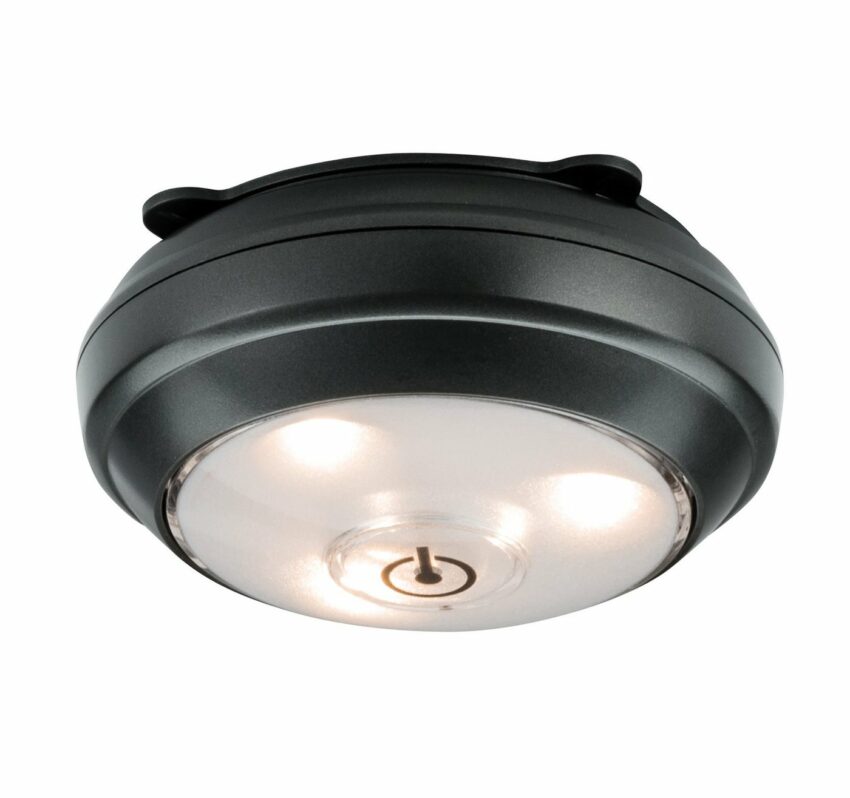 Paulmann Schrankleuchte »Button LED 1er-Spot schwenkbar batteriebetrieben mit Schalter An/Aus/Dimmen«-Lampen-Ideen für dein Zuhause von Home Trends
