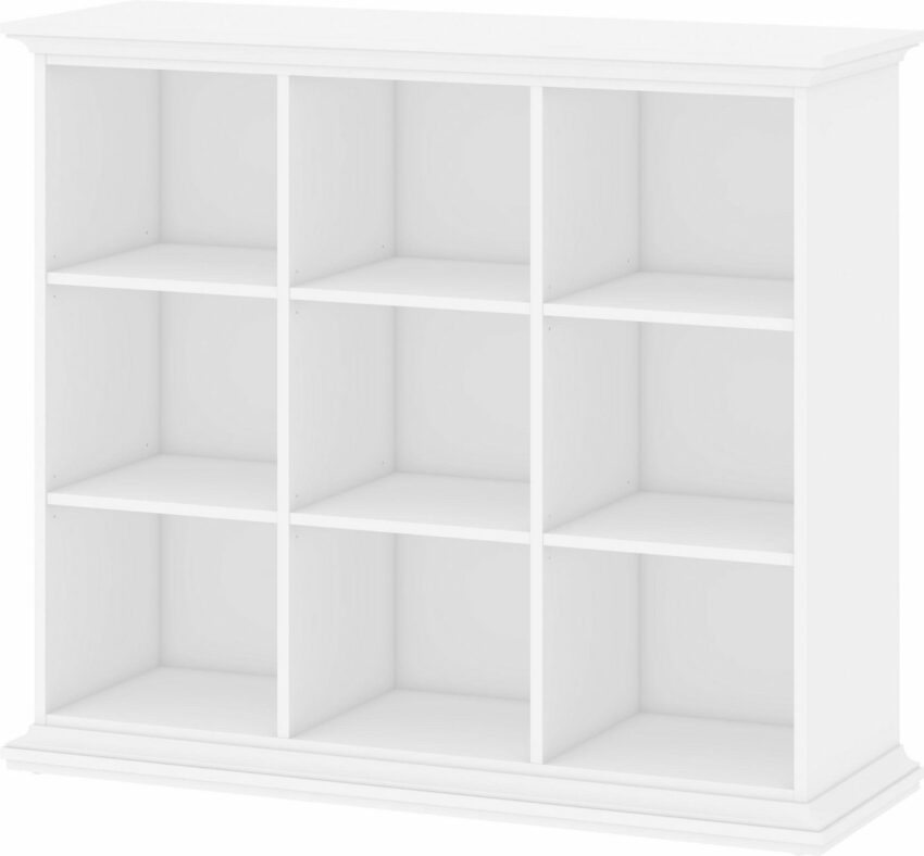 Home affaire Bücherregal »Paris«, mit 4 Einlegeböden, für viele Stauraummöglichkeiten, Höhe 119,9 cm-Regale-Ideen für dein Zuhause von Home Trends