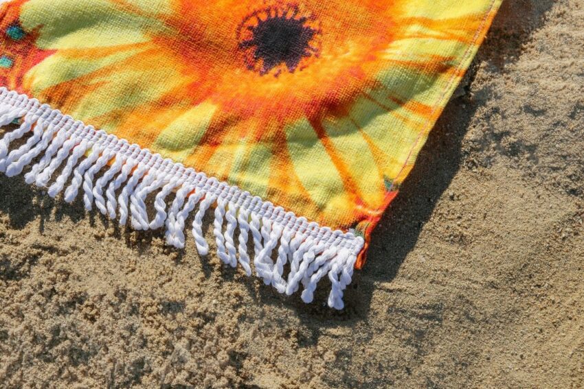 Happiness Strandtuch »Zaira« (1-St), mit Blumenmandala-Handtücher-Ideen für dein Zuhause von Home Trends