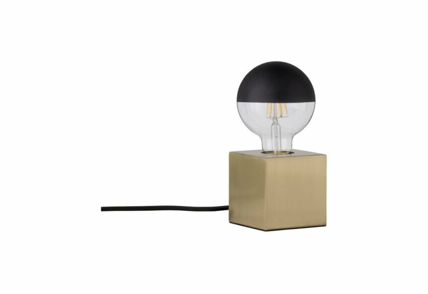 Paulmann LED Tischleuchte »Dilja Messing gebürstet, max. 20W E27«-Lampen-Ideen für dein Zuhause von Home Trends