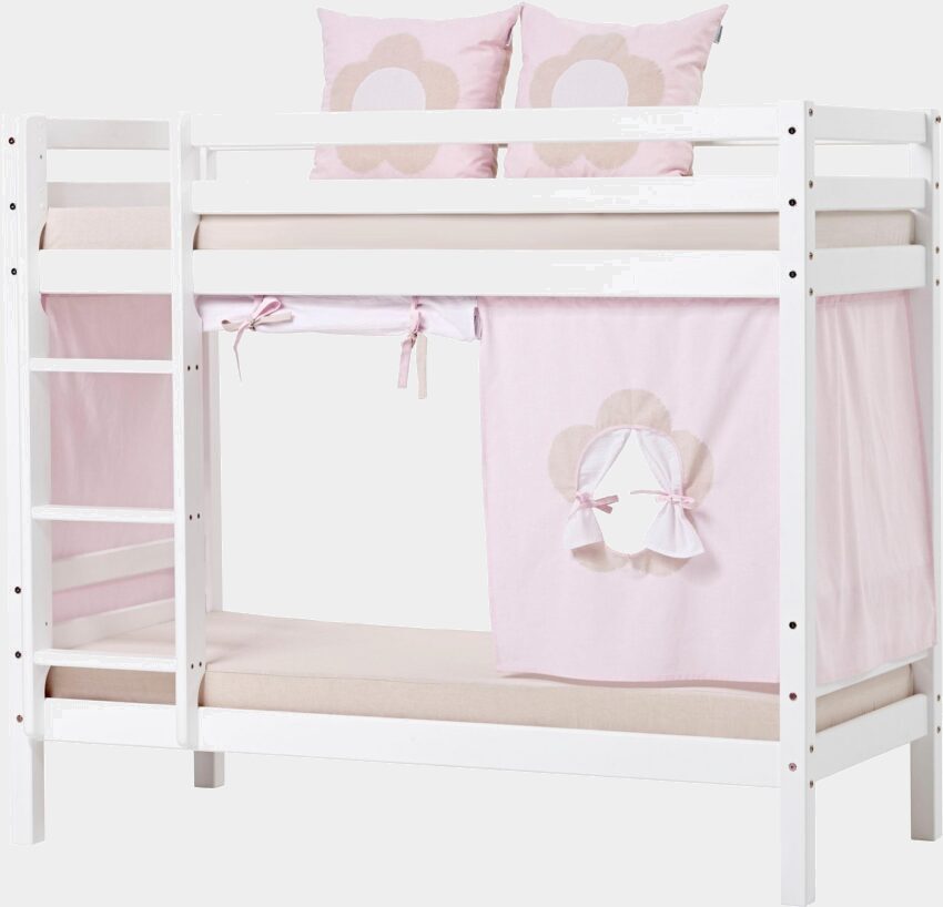 Hoppekids Etagenbett »Fairytale Flower«, inkl. Vorhang-Set, 2 Matratzen und 2 Rollroste-Betten-Ideen für dein Zuhause von Home Trends