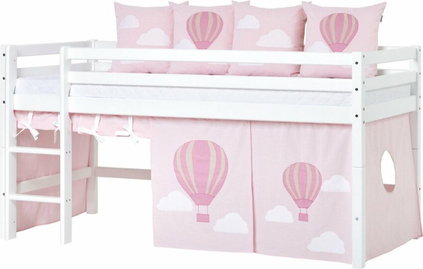 Hoppekids Hochbett »Ballon« inkl. Vorhang-Set, Matratze und Rollrost-Betten-Ideen für dein Zuhause von Home Trends