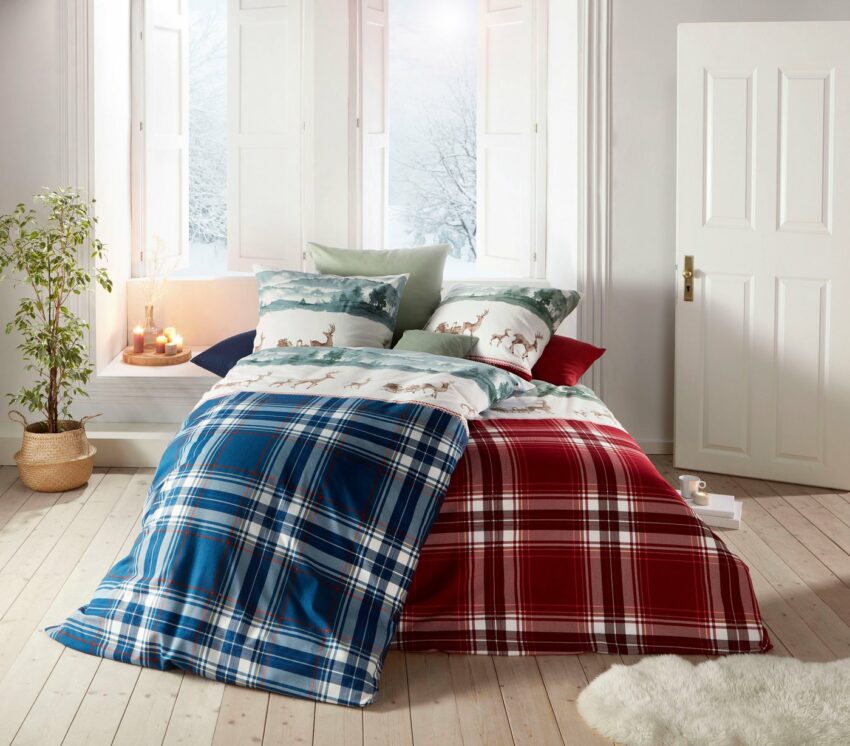Bettwäsche »Aspen 4247«, fleuresse, mit winterlichen Motiven-Bettwäsche-Ideen für dein Zuhause von Home Trends