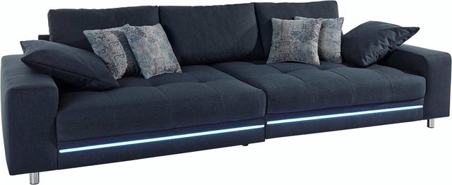 Nova Via Big-Sofa, wahlweise mit Kaltschaum (140kg Belastung/Sitz) und RGB-LED-Beleuchtung-Sofas-Inspirationen