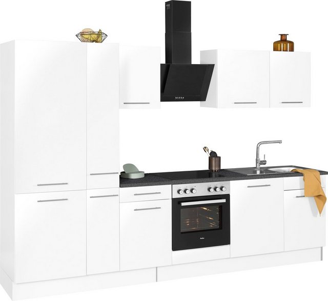 wiho Küchen Küchenzeile »Ela«, mit E-Geräten, Breite 310 cm, Soft-Close-Funktion, höhenverstellbare Füße-Küchenzeilen-Inspirationen