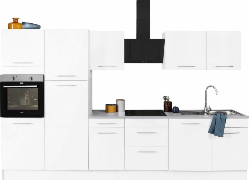 wiho Küchen Küchenzeile »Ela«, ohne E-Geräte, Breite 340 cm, Soft-Close-Funktion, höhenverstellbare Füße-Küchenzeilen-Ideen für dein Zuhause von Home Trends