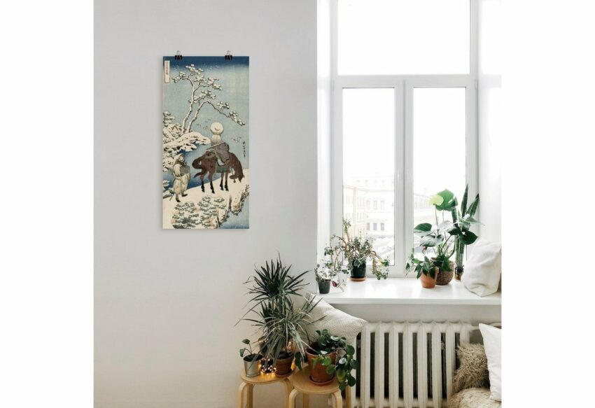 Artland Wandbild »Der chinesische Dichter Su Dongpo«, Mann (1 Stück), in vielen Größen & Produktarten -Leinwandbild, Poster, Wandaufkleber / Wandtattoo auch für Badezimmer geeignet-Bilder-Ideen für dein Zuhause von Home Trends