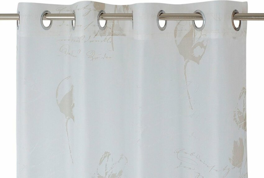 Vorhang »Nizza«, Kutti, Ösen (1 Stück), Vorhang Nizza-Gardinen-Ideen für dein Zuhause von Home Trends