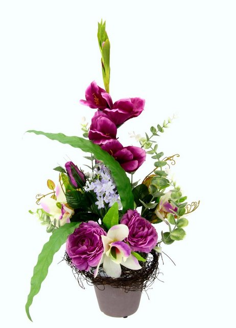 Kunstpflanze Gladiolen, I.GE.A., Höhe 56 cm-Kunstpflanzen-Inspirationen
