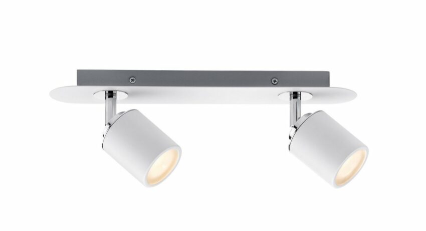 Paulmann LED Deckenleuchte »2er-Spot GU10 Weiß/Chrom Tube ohne Leuchtmittel, max. 10W«-Lampen-Ideen für dein Zuhause von Home Trends