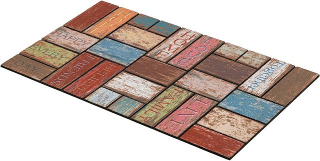 Fußmatte »Eco Fashion 435«, ASTRA, rechteckig, Höhe 7 mm, Schmutzfangmatte, mit Spruch, In -und Outdoor geeignet-Fußmatten-Inspirationen