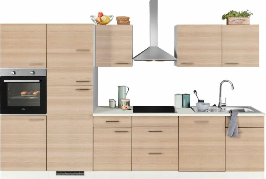 wiho Küchen Küchenzeile »Zell«, mit E-Geräten, Breite 340 cm-Küchenzeilen-Ideen für dein Zuhause von Home Trends