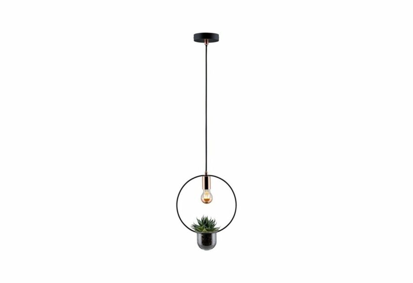 Paulmann LED Tischleuchte »Tasja Schwarz/Kupfer 1-flammig Pflanzenleuchte«-Lampen-Ideen für dein Zuhause von Home Trends