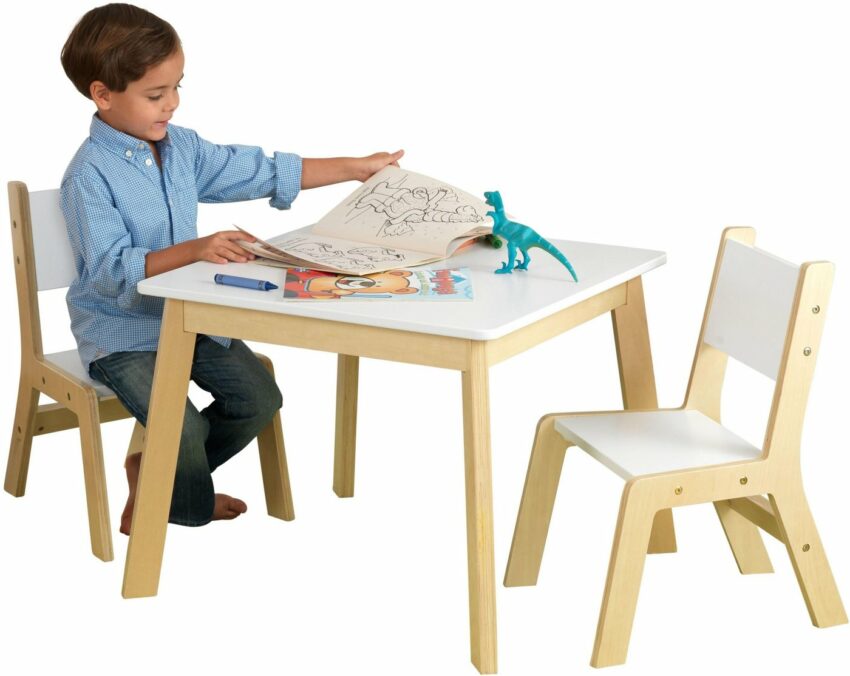 KidKraft® Kindersitzgruppe »Moderner Tisch mit 2 Stühlen«, (3-tlg)-Sitzgarnituren-Ideen für dein Zuhause von Home Trends