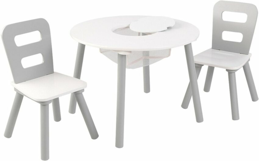KidKraft® Kindersitzgruppe »Tisch mit Netzkörbchen und 2 Stühlen«, (3-tlg)-Sitzgarnituren-Ideen für dein Zuhause von Home Trends