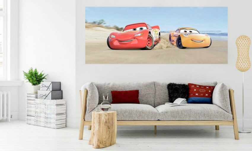Komar Vliestapete »Cars3 Beach«, glatt, Comic-Tapeten-Ideen für dein Zuhause von Home Trends