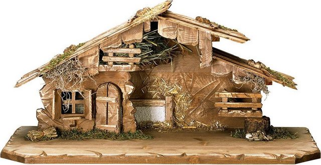 ULPE WOODART Krippe »Südtirol«, Handarbeit, hochwertige Holzschnitzkunst-Weihnachtskrippen-Inspirationen