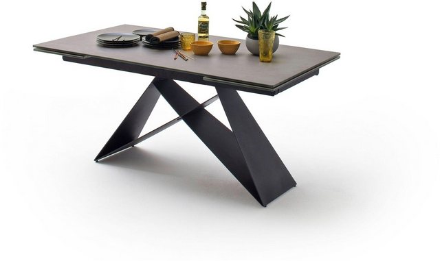 MCA furniture Esstisch »Kobe«, Esstisch Glas-Keramik mit Stirnauszug-Tische-Inspirationen