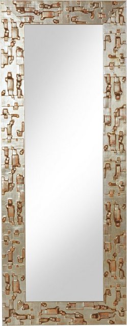 Leonique Wandspiegel »Drama, silber«, Dekospiegel, Maße 64/164 cm, Rahmen aus Holz, dekorativ im Wohnzimmer & Schlafzimmer-Spiegel-Inspirationen