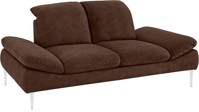 W.SCHILLIG 2-Sitzer »enjoy&MORE«, mit Sitztiefenverstellung, Füße silber matt, Breite 202 cm-Sofas-Inspirationen