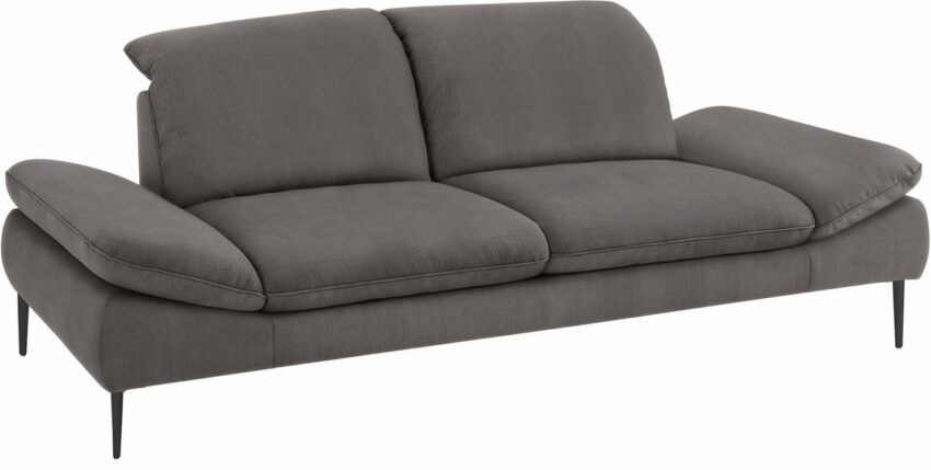 W.SCHILLIG 2,5-Sitzer »enjoy&MORE«, mit Sitztiefenverstellung, Füße schwarz pulverbeschichtet, Breite 262 cm-Sofas-Ideen für dein Zuhause von Home Trends