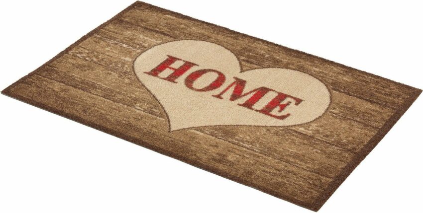 Fußmatte »Miabella 1669, Home«, ASTRA, rechteckig, Höhe 7 mm, Schmutzfangmatte, mit Spruch-Fußmatten-Ideen für dein Zuhause von Home Trends