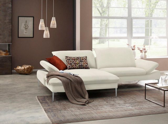 W.SCHILLIG Ecksofa »enjoy&MORE«, mit Sitztiefenverstellung, Füße Chrom glänzend, Breite 294 cm-Sofas-Inspirationen