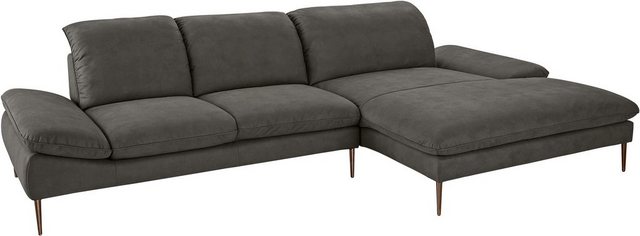 W.SCHILLIG Ecksofa »enjoy&MORE«, mit Sitztiefenverstellung, Füße bronze pulverbeschichtet, Breite 340 cm-Sofas-Inspirationen