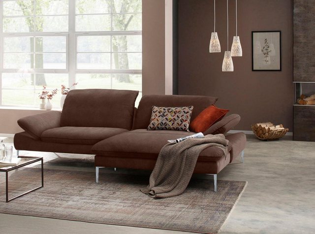 W.SCHILLIG Ecksofa »enjoy&MORE«, mit Sitztiefenverstellung, Füße silber matt, Breite 294 cm-Sofas-Inspirationen