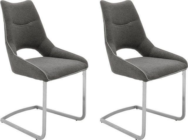 MCA furniture Freischwinger »Aldrina« (Set, 2 Stück), Stuhl bis 120 Kg belastbar-Stühle-Inspirationen