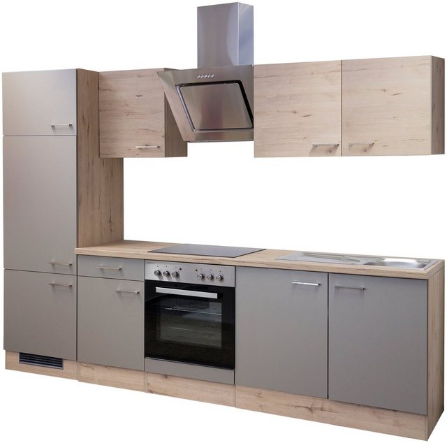 Flex-Well Küchenzeile »Riva«, mit E-Geräten, Breite 270 cm-Küchenzeilen-Inspirationen