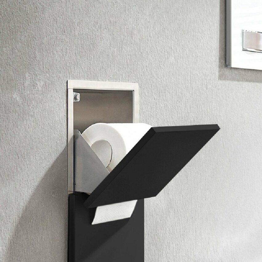 Emco Schrankmodule »Asis Pure WC-Modul Unterputz« Anschlag links, schwarz (600 mm)-Schränke-Ideen für dein Zuhause von Home Trends