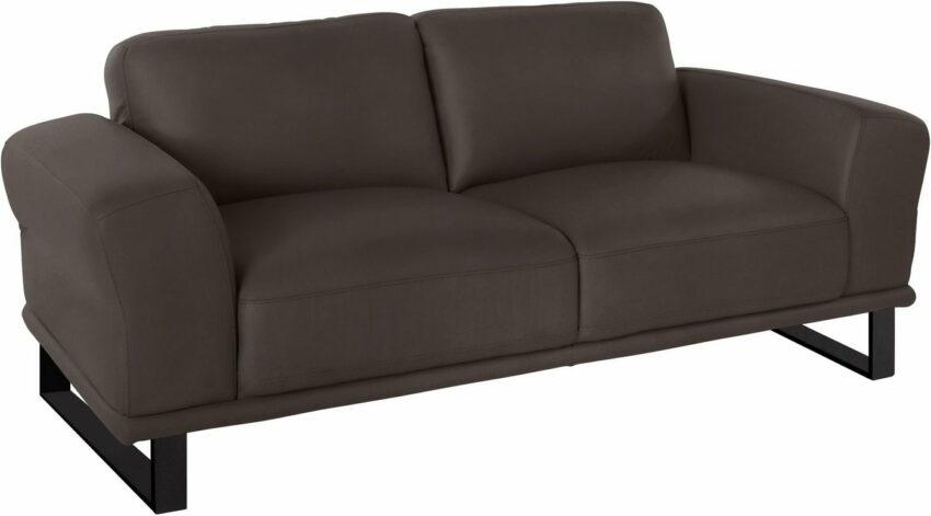 W.SCHILLIG 2-Sitzer »montanaa«, mit Metallkufen in Schwarz pulverbeschichtet, Breite 192 cm-Sofas-Ideen für dein Zuhause von Home Trends