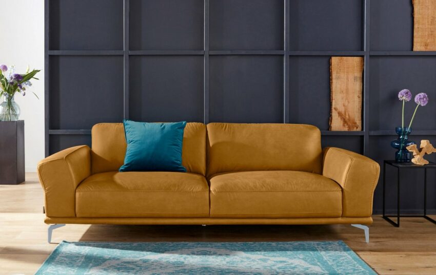 W.SCHILLIG 2,5-Sitzer »montanaa«, mit Metallfüßen in Silber matt, Breite 232 cm-Sofas-Ideen für dein Zuhause von Home Trends