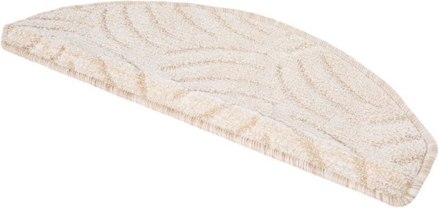 Stufenmatte »Amberg«, Andiamo, halbrund, Höhe 9 mm, Hoch-Tief-Struktur, erhältlich als Set mit 2 Stück oder 15 Stück-Teppiche-Inspirationen