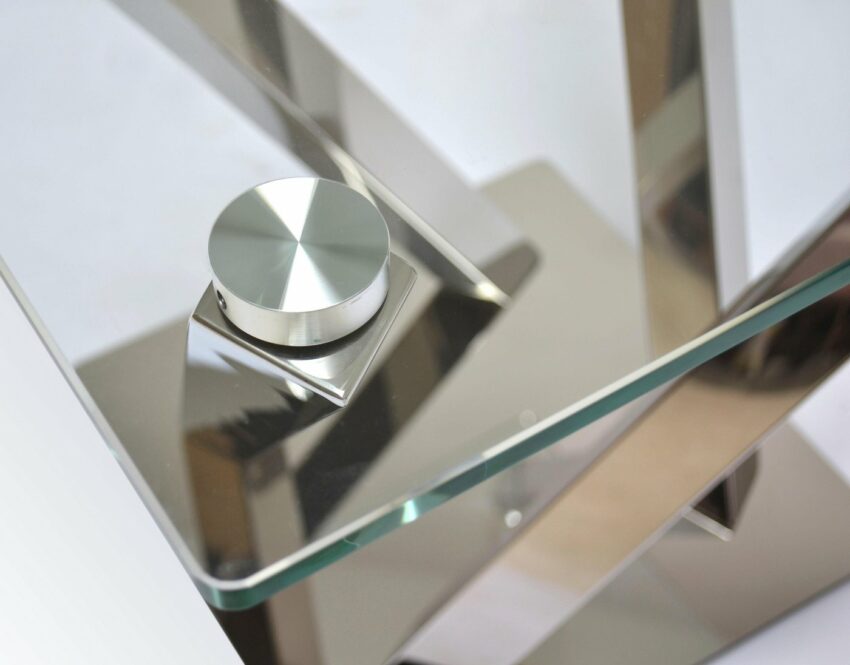 Leonique Beistelltisch »Micado«, mit strebenförmigem Chromgestell und schönder Glasplatte-Tische-Ideen für dein Zuhause von Home Trends