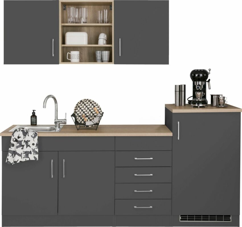 HELD MÖBEL Küchenzeile »Mali«, mit E-Geräten, Breite 210 cm-Küchenzeilen-Ideen für dein Zuhause von Home Trends