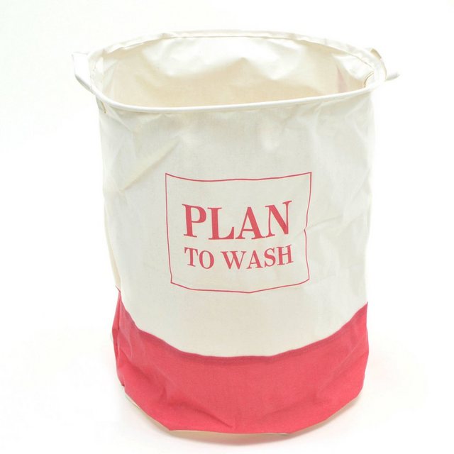 Pink Papaya Wäschesack »»Plan To Wash««-Wäschesammler-Inspirationen