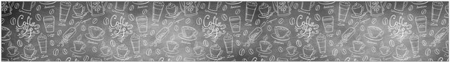 MySpotti Küchenrückwand »fixy Coffee Pattern«, selbstklebende und flexible Küchenrückwand-Folie-Küchenrückwände-Inspirationen