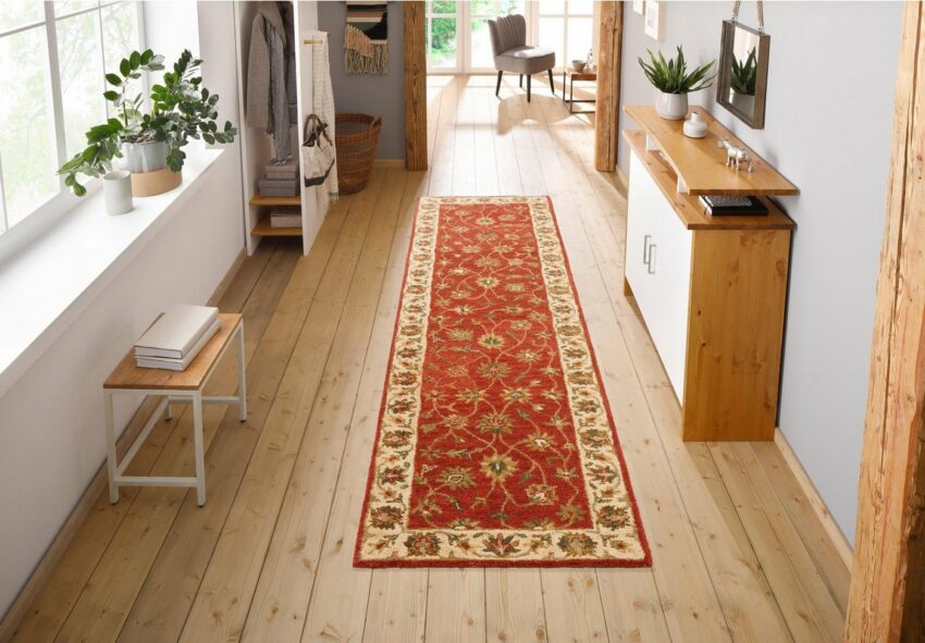 Läufer »Sahil«, DELAVITA, rechteckig, Höhe 14 mm, Teppich-Läufer, Orient-Optik-Teppiche-Ideen für dein Zuhause von Home Trends